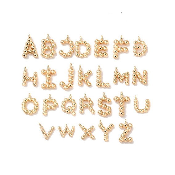26 латунные подвески шт., подвески с буквой az~z