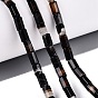 Natural Agate Beads Strands, Hexagonal Prism