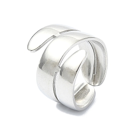 304 Stainless Steel Open Cuff Rings