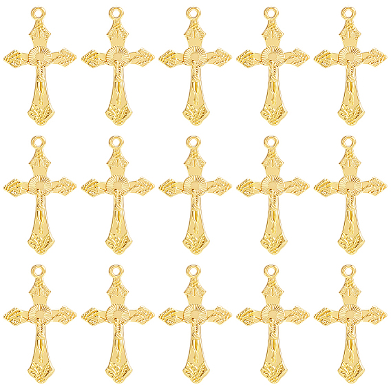 50Подвески в тибетском стиле шт., на Пасху, без свинца и без кадмия, кулон крест распятия