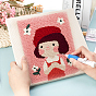 Nbeads DIY Punch Needle Frame Covered with Cloth, for DIY Craft Stitching Applique Embellishment