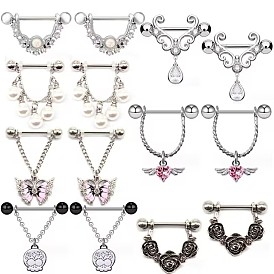 316l хирургическая нержавеющая стальная скоба для соска