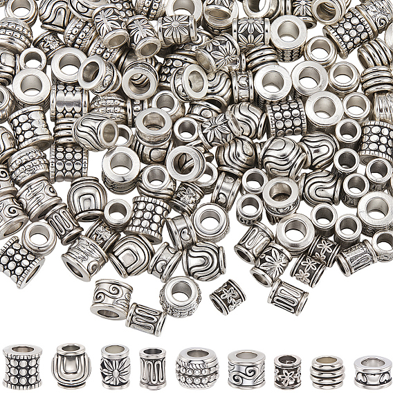 180 шт 9 стили бусины из сплава в тибетском стиле