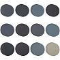 48Pcs 12 Styles Round Sandpaper Polishing Abrasive Sanding Paper, Polishing Grinding Tools