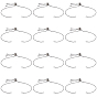 32Pcs Rack Plating Adjustable Brass Slider Bracelet Making, with Cubic Zirconia, Long-Lasting Plated, Lead Free & Cadmium Free, Fit for Connector Charms