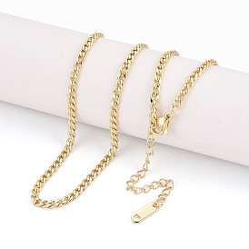 3мм 304 ожерелья из нержавеющей стали с панцирной цепью