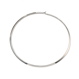304 из нержавеющей стали ожерелья чокеровщика, жесткие ожерелья, 5.31 дюйм (13.5 см)