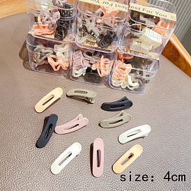 Rectangle Plastic Alligator Hair Clips, Hair Accessories for Women Girl