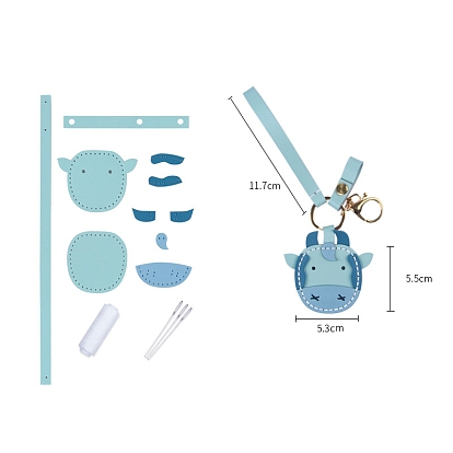 Наборы для изготовления брелоков из кожи крупного рогатого скота своими руками