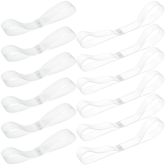 20шт. прозрачные силиконовые шнурки, ремешок для обуви с защитой от провисания для высоких каблуков