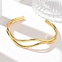 304 Stainless Steel Wavy Cuff Bangles