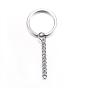 304 Stainless Steel Keychain Ring