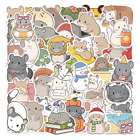 50шт. водонепроницаемые ПВХ наклейки с мультяшными персонажами для мышек, самоклеящиеся наклейки, для чемодана, скейтборде, холодильник, шлем