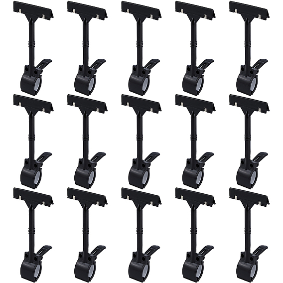 ABS Plastic Pop Sign Card Display Clip Price Tags