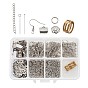 DIY Jewelry Set, with 304 Stainless Steel Findings and Brass Rings
