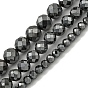 Немагнитные синтетический гематит бисер пряди, граненые, круглые