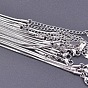 1.5 мм, унисекс 304 цепочки-змейки из нержавеющей стали