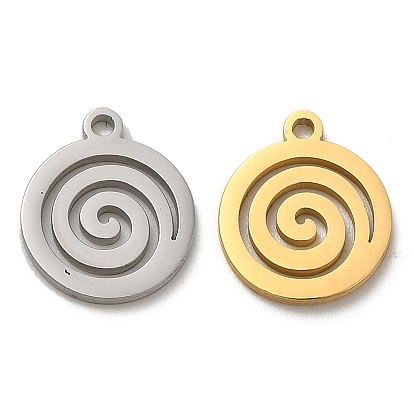 304 подвески из нержавеющей стали, лазерная резка, плоский круглый с подвеской Vortex