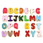 Латунь эмаль бисера, Письмо ~ Z, золотые