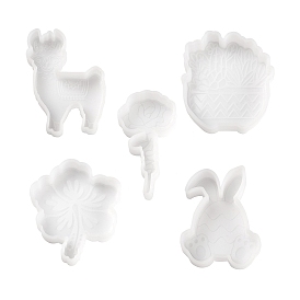 DIY Silicone Candle Molds, Resin Casting Molds, White