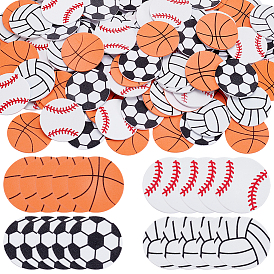 120шт. 4 стили самоклеящихся наклеек EVA