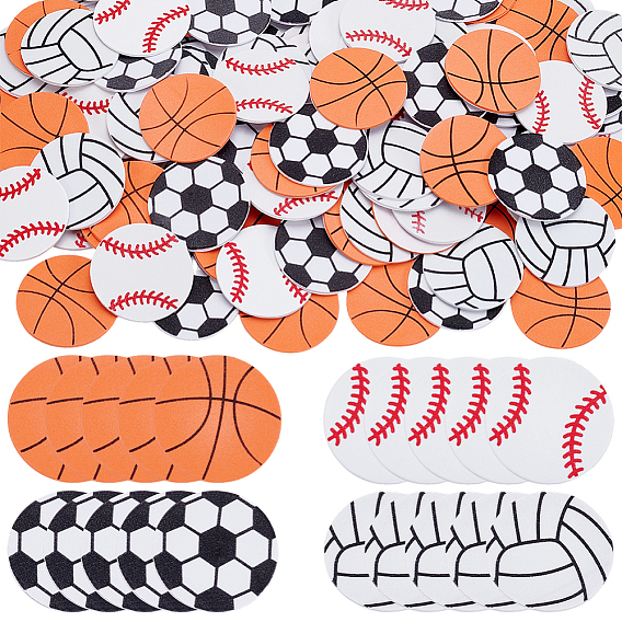 120шт. 4 стили самоклеящихся наклеек EVA