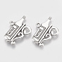 Tibetan Style Alloy Pendants, Wine