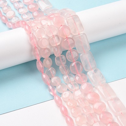 Naturel a augmenté perles de quartz brins, formes mixtes