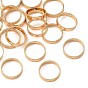 SHEGRACE Brass Bead Frame, Round, Cadmium Free & Lead Free & Nickel Free