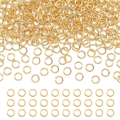 20g Brass Open Jump Rings, Bracelet Necklace Connecting Ring, DIY Jewelry Accessories