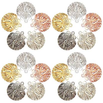 Alloy Pendants, Long-Lasting Plated, Scallop Shell Shape