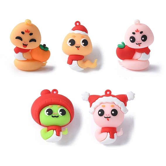 Пластиковые подвески из пвх, змея