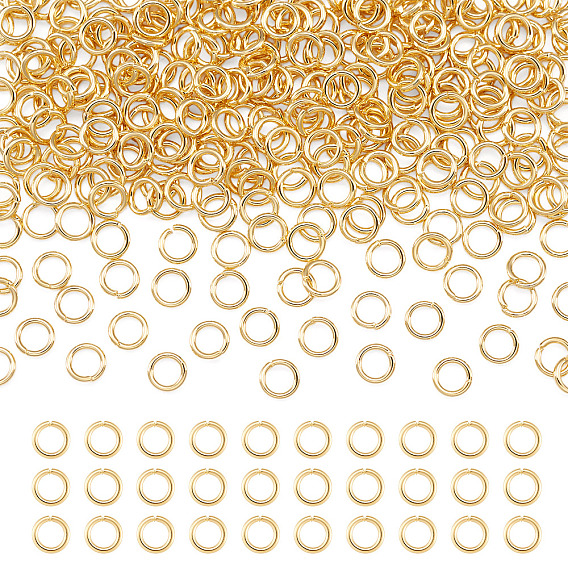 20g Brass Open Jump Rings, Bracelet Necklace Connecting Ring, DIY Jewelry Accessories