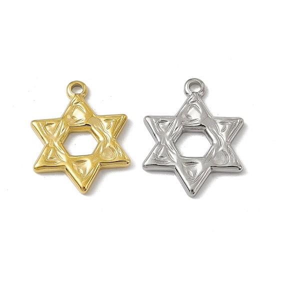 304 подвески из нержавеющей стали, звезда Дэвида Шарма