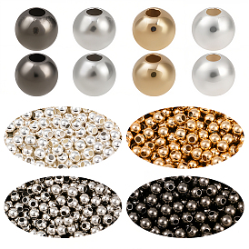 Круглые пластиковые бусины-разделители ccb