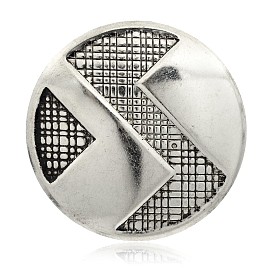 Плоские круглые железные подвески