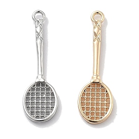 Латунные подвески, без кадмия, без никеля и без свинца, ракетки для бадминтона