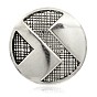 Flat Round Iron Pendants