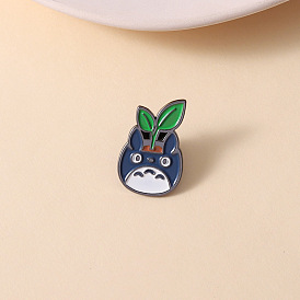 Cute Cat Shaped Metal Pin Badge for Decoration and Gift
