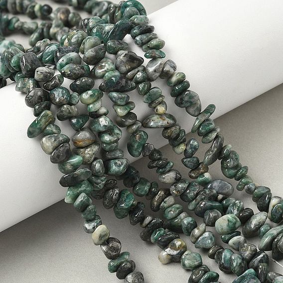 Природного нефрита нитей бисера, чип