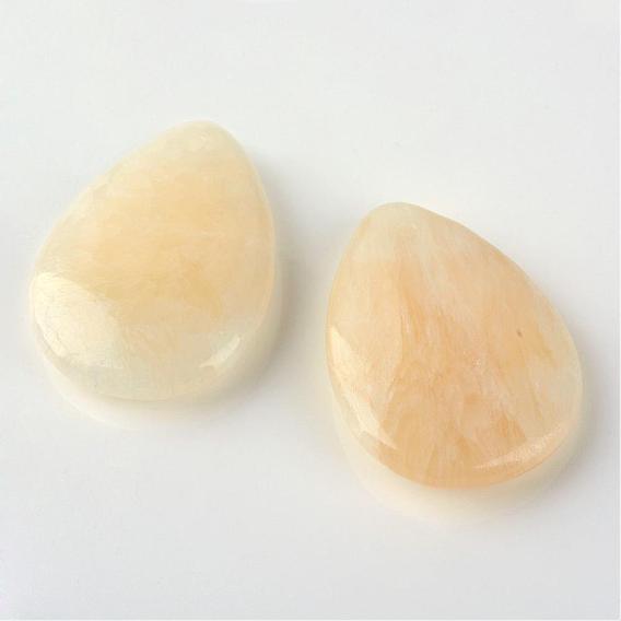 Естественный желтый нефрит подвески, капля