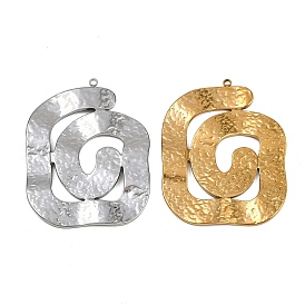 304 из нержавеющей стали большие кулоны, вихревые чары