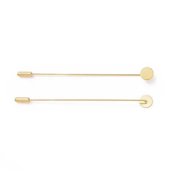 Настройки базы латунного штифта, с круглым подносом