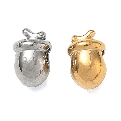 304 Stainless Steel Beads, Pine Cone