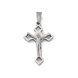 304 подвески из нержавеющей стали, подвеска в виде креста-распятия
