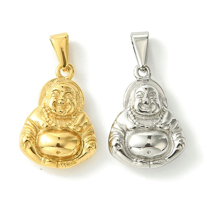 Вакуумное покрытие pvd 304 подвески из нержавеющей стали, очарование будды