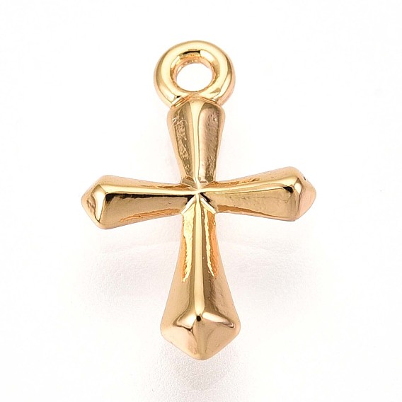 Латунные подвески, крест прелести, без кадмия, без никеля и без свинца