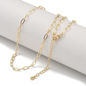 Brass Paperclip Chain Necklace Making