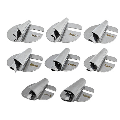 Stainless Iron Sewing Rolled Hemmer Foot, Wide Rolled Hem Pressure Foot