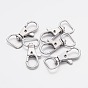 Zinc Alloy Swivel Lobster Claw Clasps, Swivel Snap Hook
